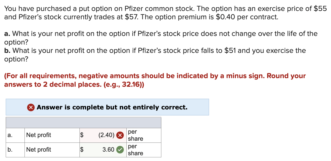 Solved Refer to Table 104. a. What was the settlement price