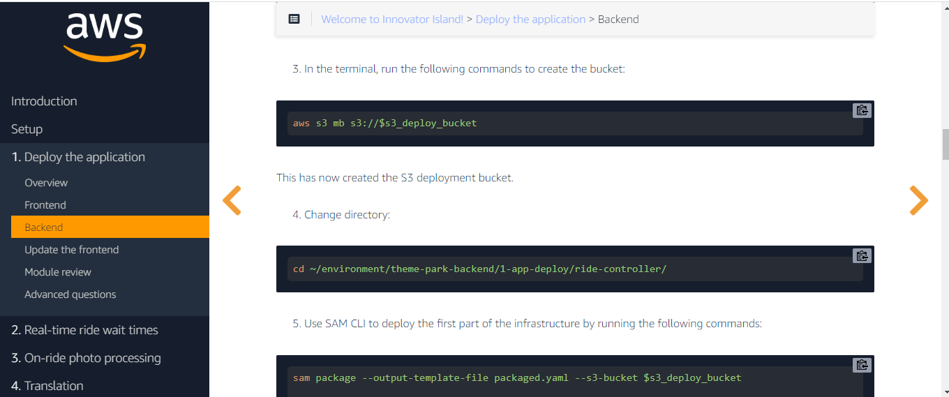 Solved AWS Serverless  App for a theme park Cloud 9