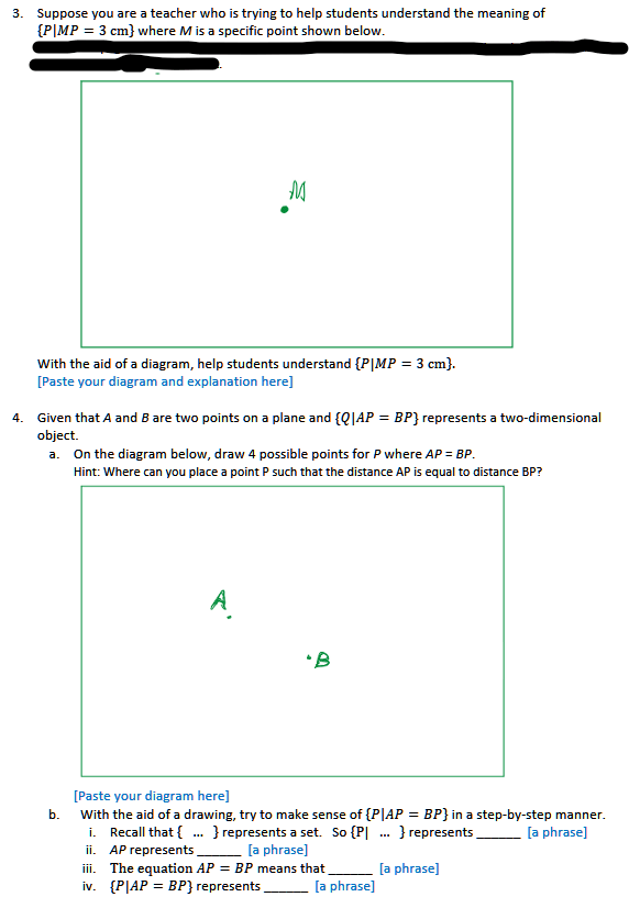 Solved Please help on both diagrams on 3 and 4 and answer | Chegg.com