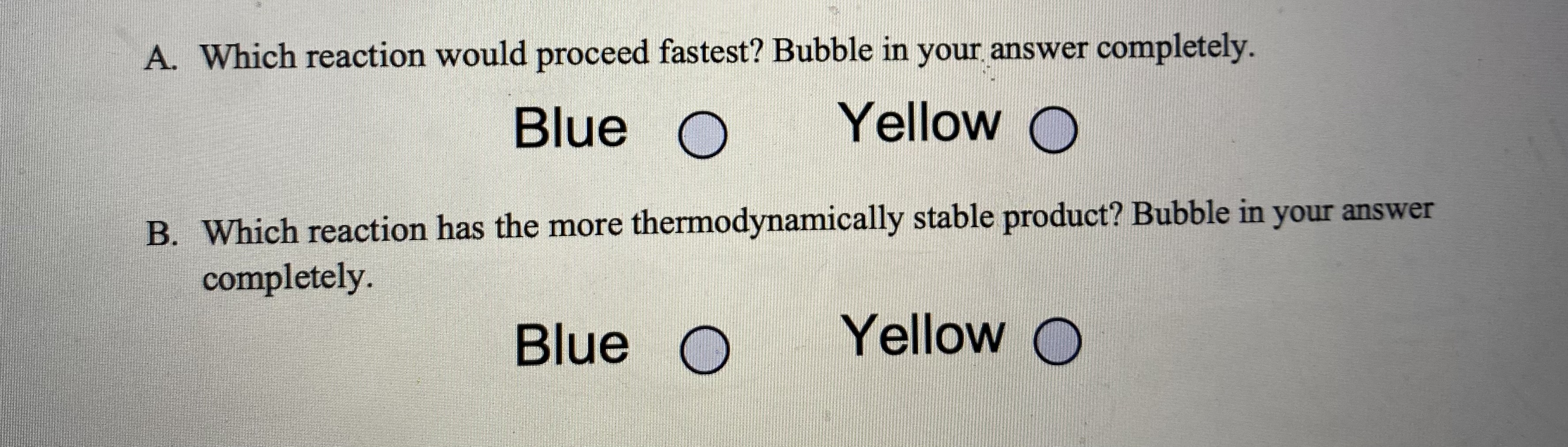 Solved 23. Consider the following reaction coordinate | Chegg.com