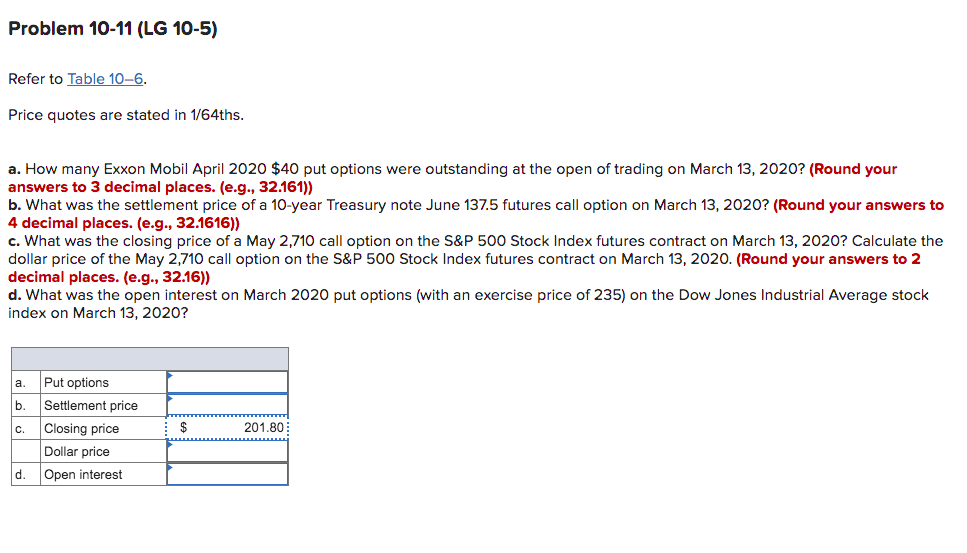 Solved Price quotes are stated in 1/64 ths. a. How many
