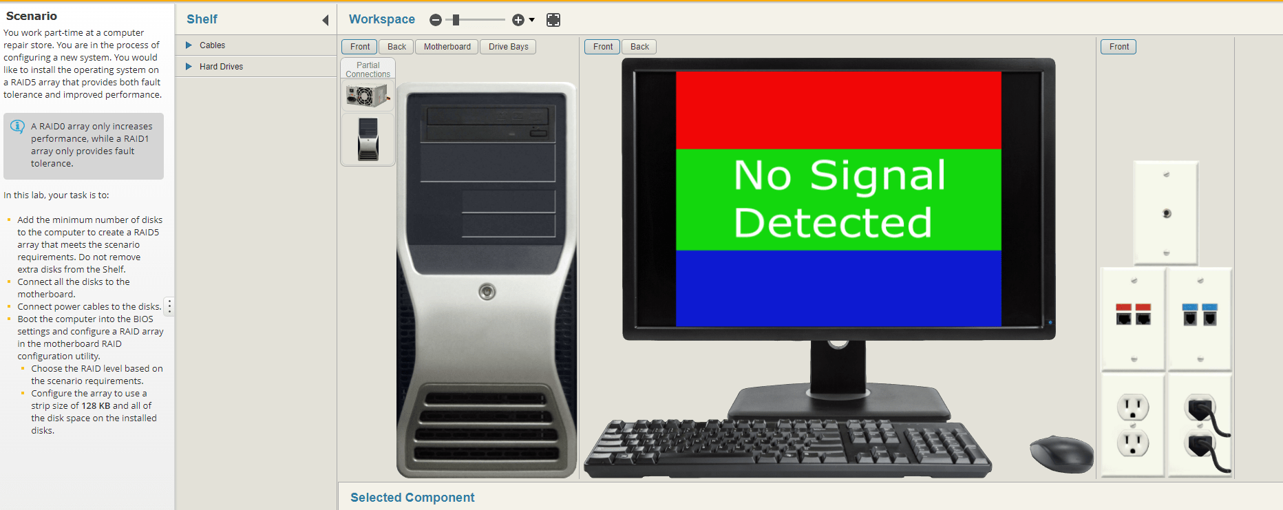 Scenario You work parttime at a computer repair