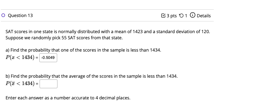 Solved How to solve using ti-84 calculator or | Chegg.com