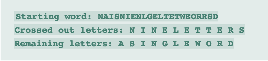 Solved PYTHON The Following Puzzle Is Known As The Big C...