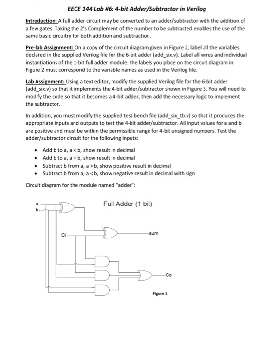 Circuit Diagram Full Adder Subtractor image.