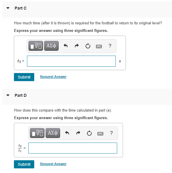 Solved A rookie quarterback throws a football with an