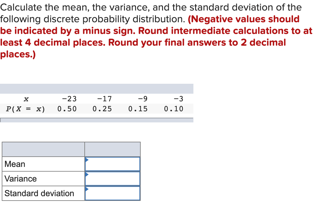 Standard Deviation Calculator Using Mean / Calculating The Mean And