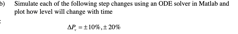 Solved The gravity draining tank in Figure 1 has a linear | Chegg.com