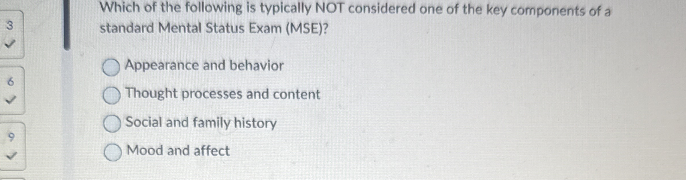 Solved Which of the following is typically NOT considered