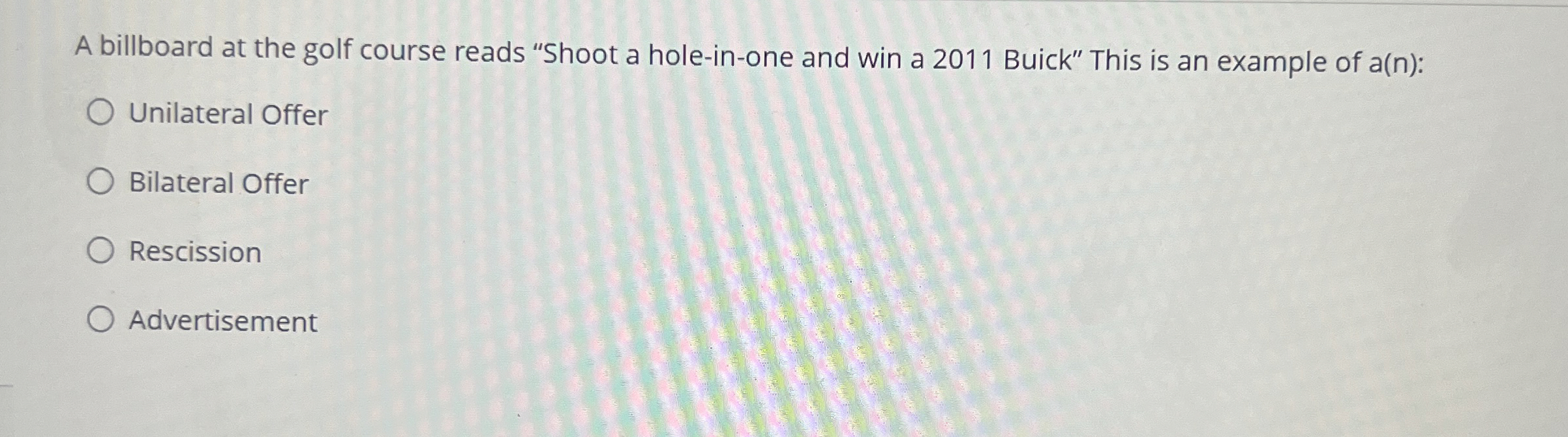 Solved A billboard at the golf course reads "Shoot a