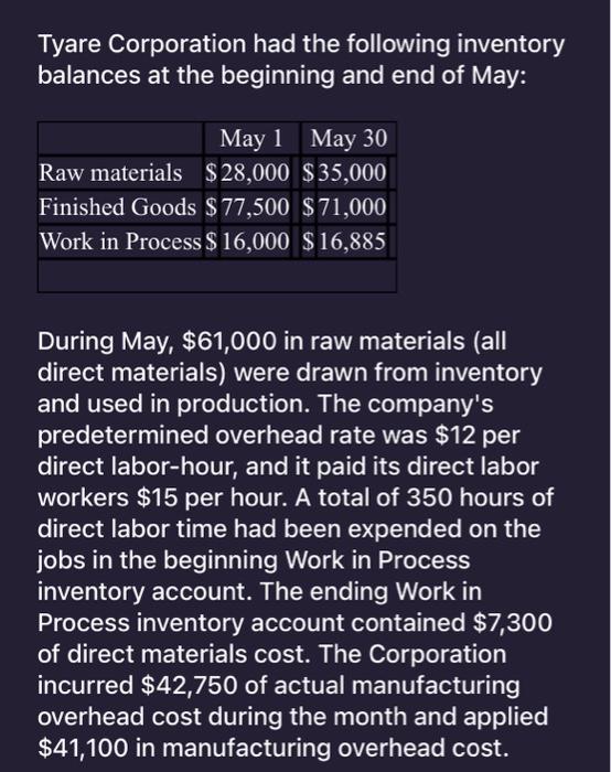 Solved The amount of direct labor cost in the may 30 work in