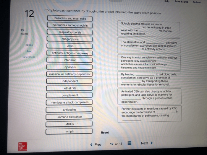 Solved Help Save & Exit Submit Complete Each Sentence By
