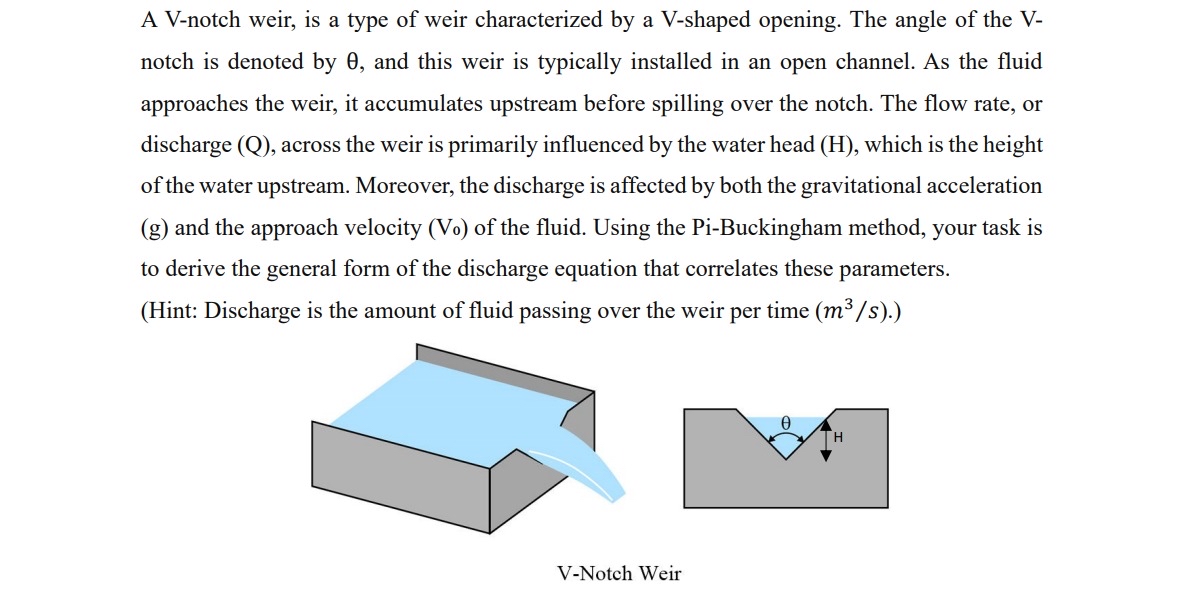 Solved Dimensional Analysis using the PiBuckingham Method