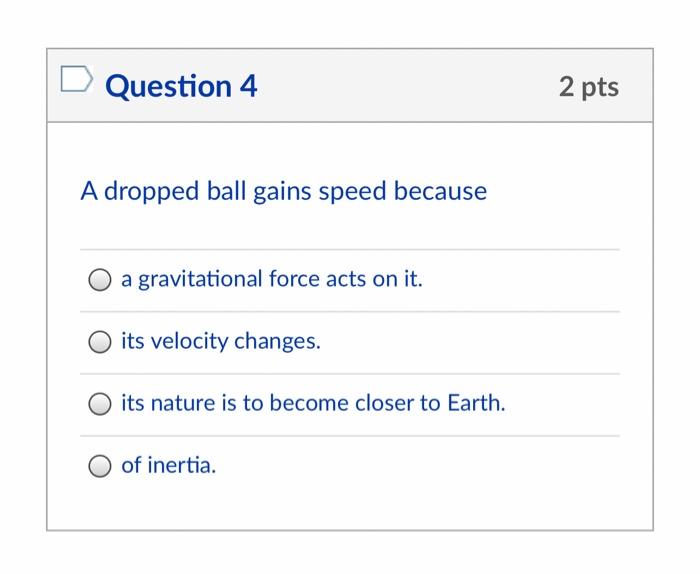Solved Question 2 2 Pts A Ball Rolls Off The Edge Of A Table | Chegg.com