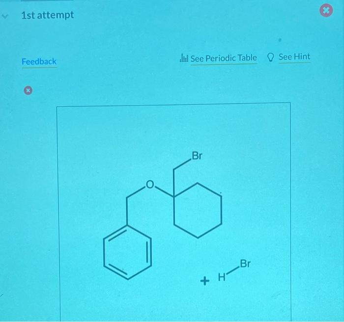 Draw the major organic product X for the below
