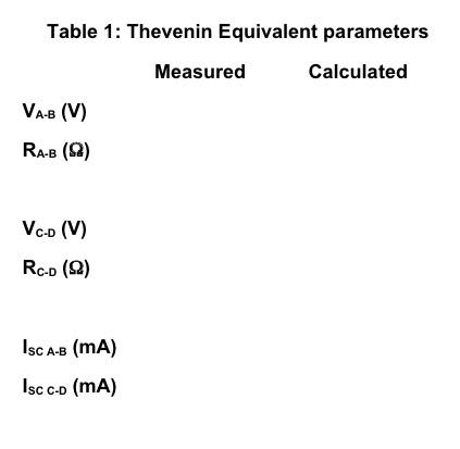 Solved 1. Connect the circuit shown above. 2. Use the DMM to | Chegg.com