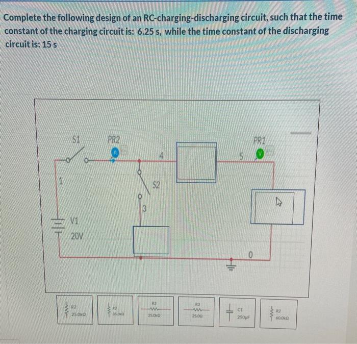 Solved Complete the following design of an | Chegg.com