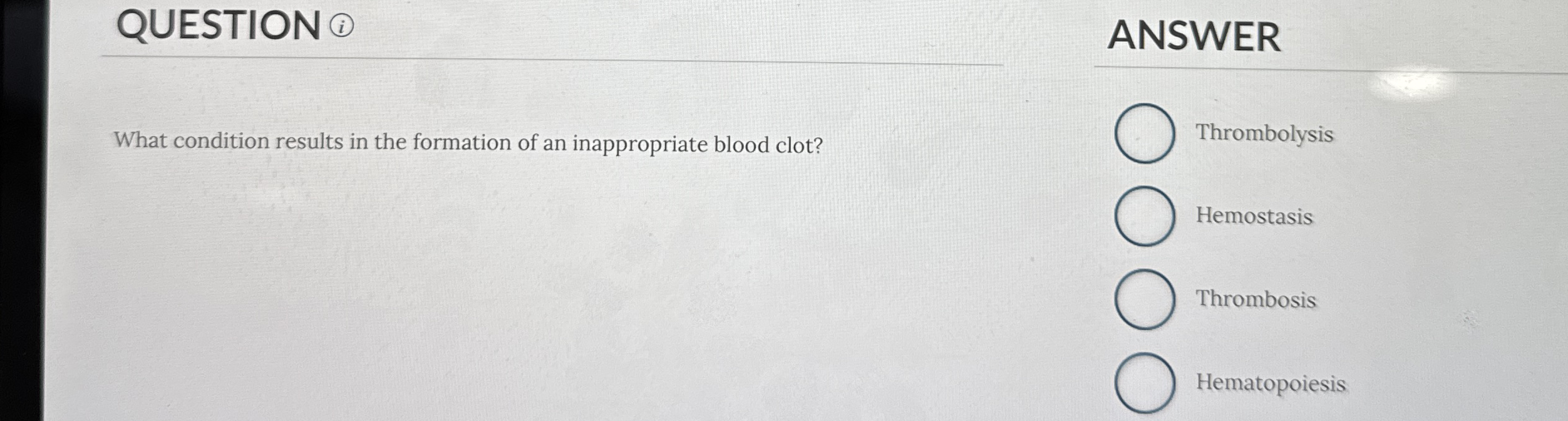 Solved QUESTION (i)What condition results in the formation