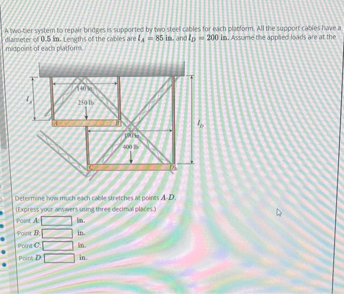 Solved A twotier system to repair bridges is supported by