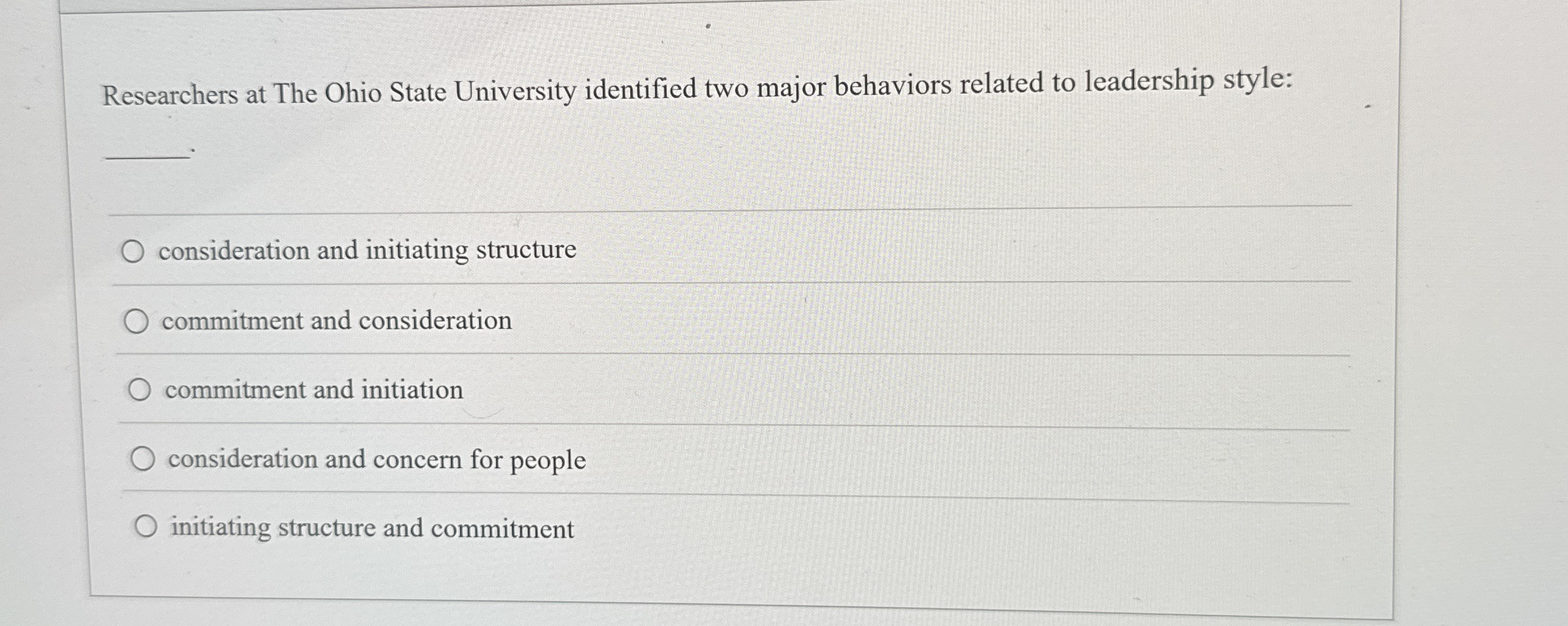 Solved Researchers at The Ohio State University identified