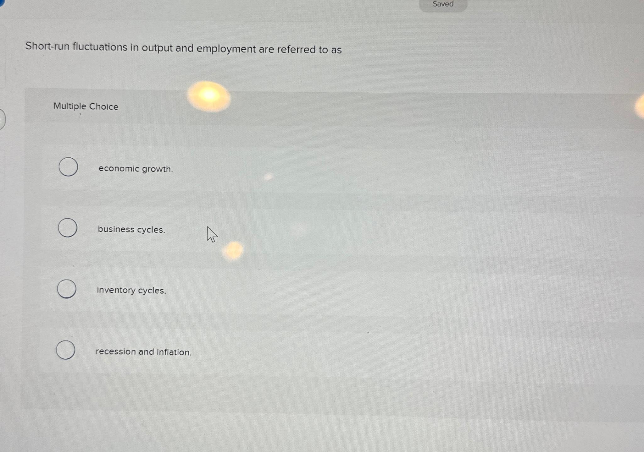 Solved SavedShortrun fluctuations in output and employment