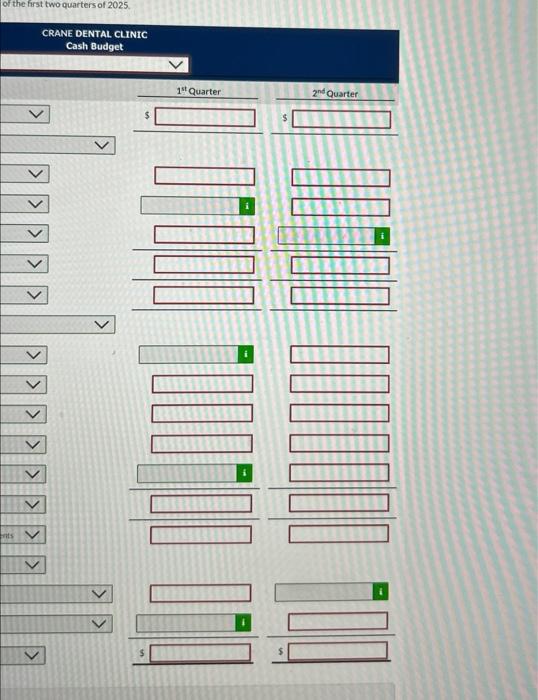 Solved Crane Dental Clinic is a mediumsized dental service