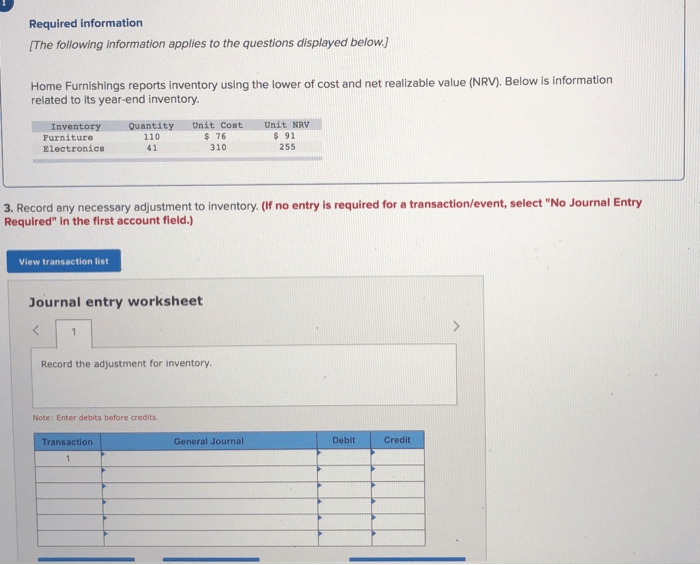 Solved Required Information [The Following Information Ap...