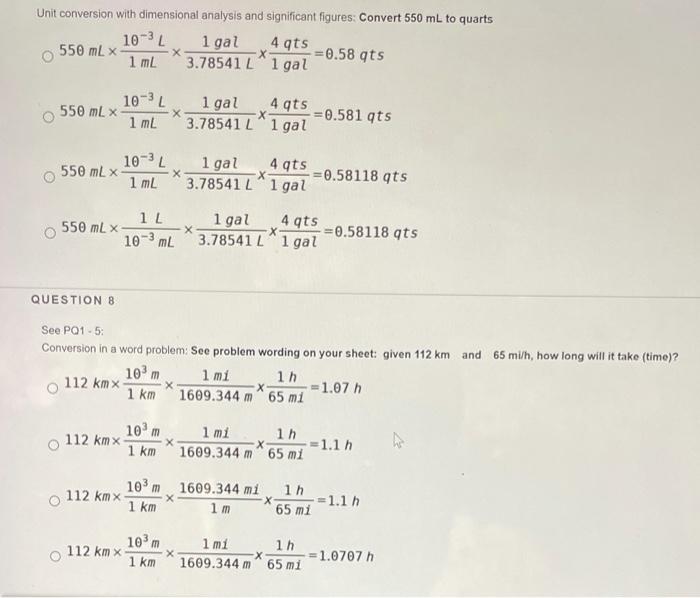 Printable Quarts To Milliliters Conversion Chart Metric, 46 OFF