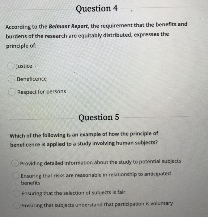 Solved Question 1 The Researcher's Failure To Protect | Chegg.com