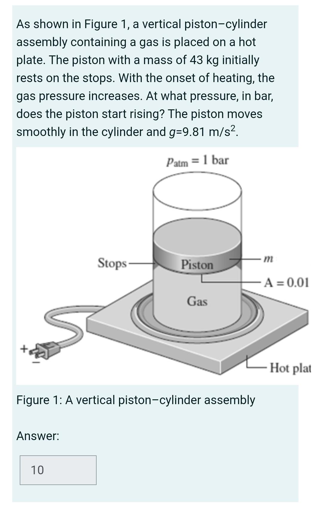 Solved A vacuum gauge connected to a chamber reads 62 kPa at