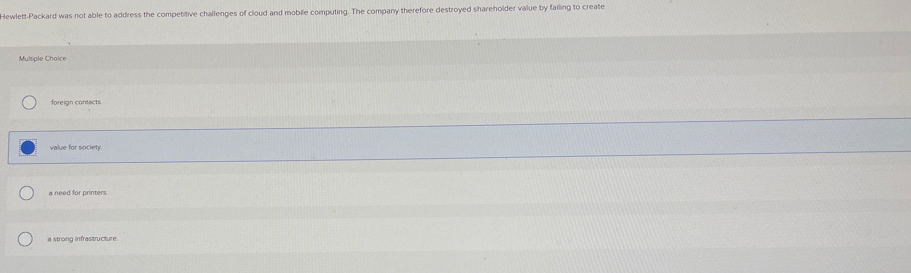 Solved HewlettPackard was not able to address the