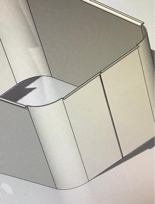 Solved how can i put a flange on this curve sheet metal?
