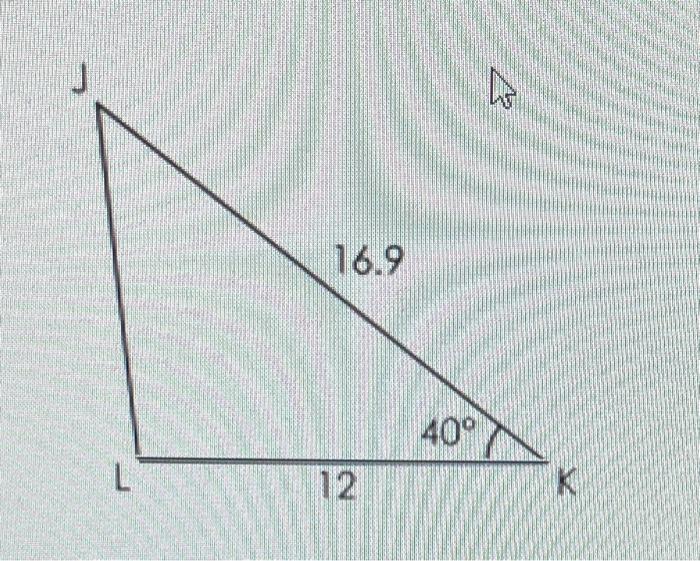 Solved Triangle JKL is shown. Triangle DEF is congruent to | Chegg.com