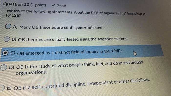 Solved Question 5 (1 Point) Which Of These Statements About | Chegg.com