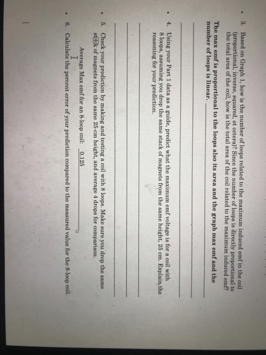 Solved Part 2 Rate Of Change Of Flux And Maxim...