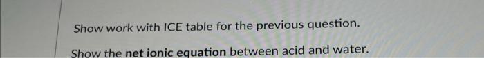Solved Ka for hydrocyanic acid is 6.2×10−10. Determine the | Chegg.com