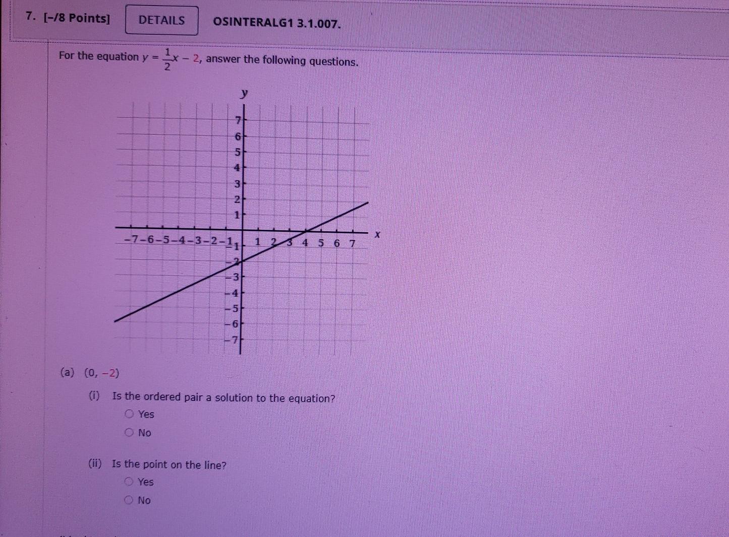 Solved Find the equation of a line with given slope and
