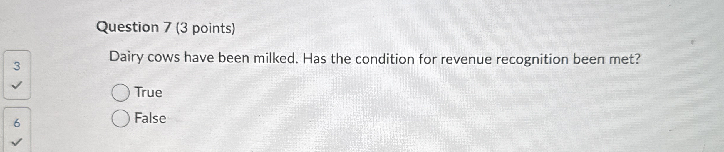 Solved Question 7 (3 ﻿points)Dairy cows have been milked.