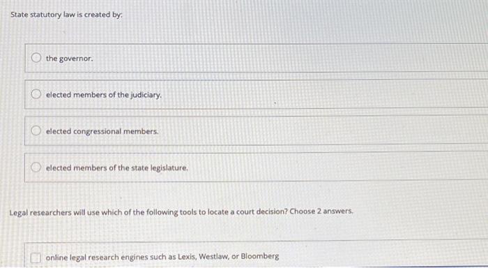 Solved npts ler: 2 How a hearing or court case is conducted 