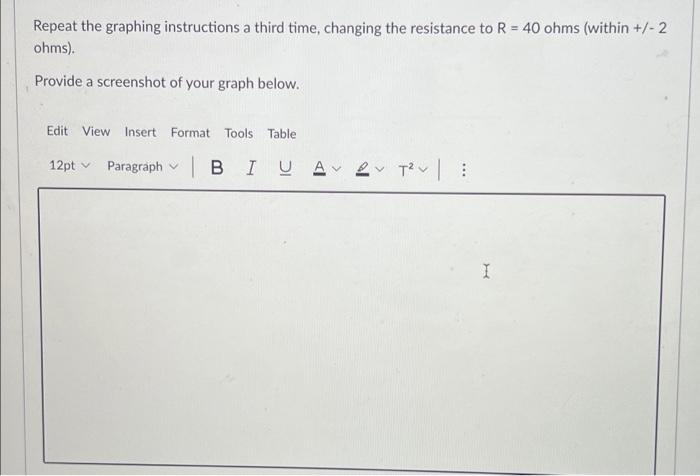 Solved Create a scatter plot of voltage (V) on the