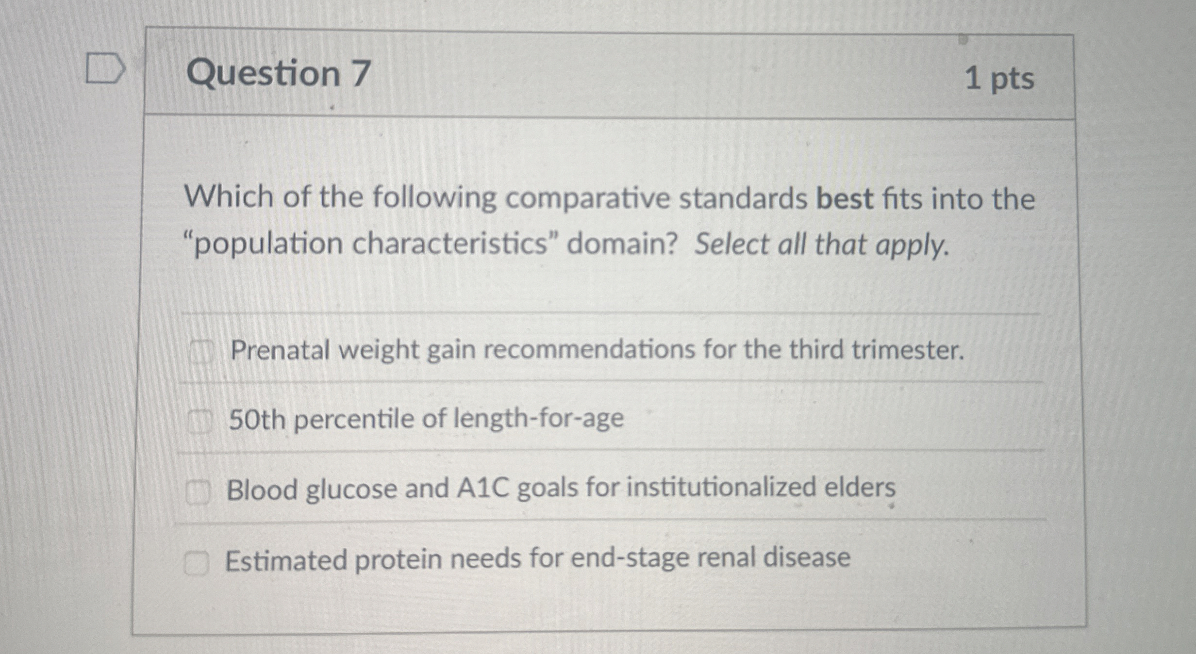 Solved Question 71 ﻿ptsWhich of the following comparative