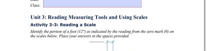 [Solved]: Print Reading for Construction: Unit 3, Activity