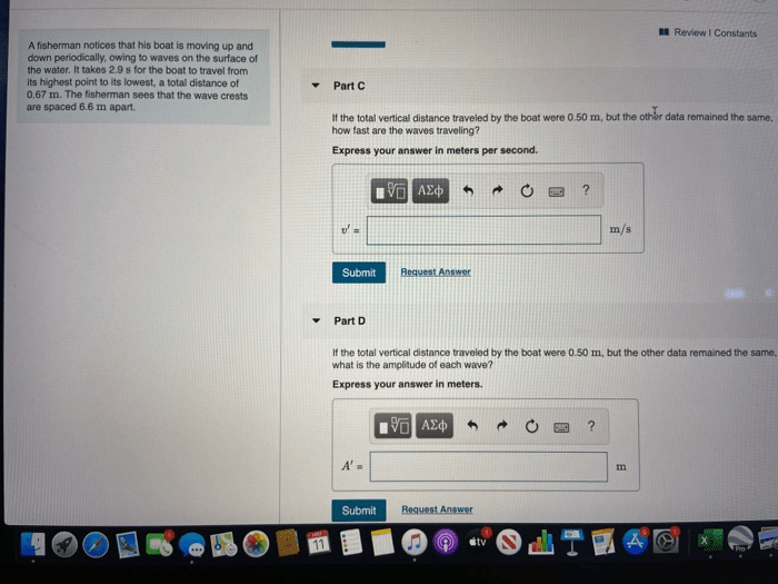 Solved 2 Of 10 Review Const A Fisherman Notices That His