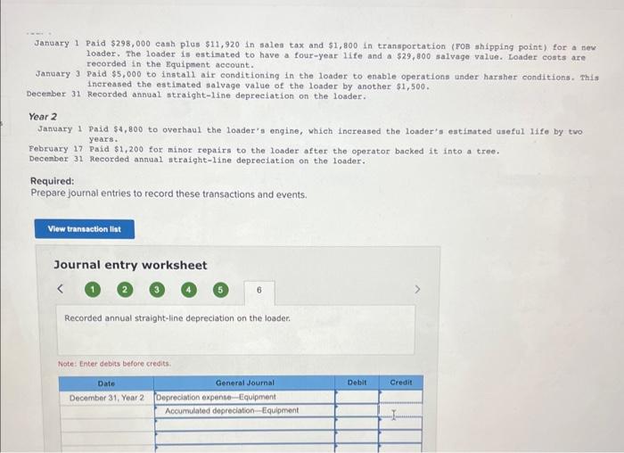 Solved January 1 Paid 298,000 cash plus 11,920 in salem