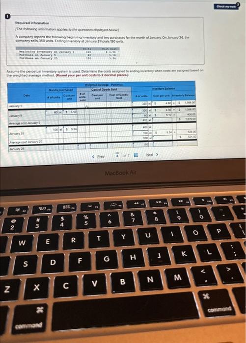 Solved Aequired informebion cempany tels 330 unht. Finding