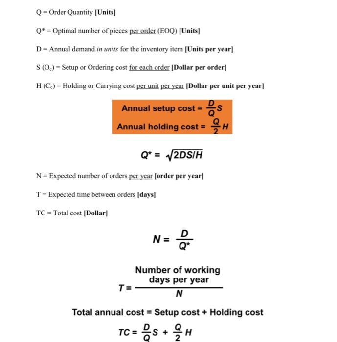 Solved For the following costs, give several examples.