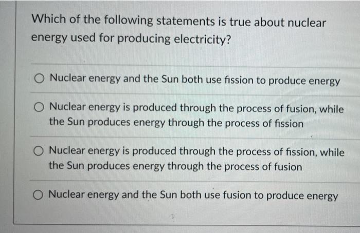 Solved Which Of The Following Statements Is True About | Chegg.com