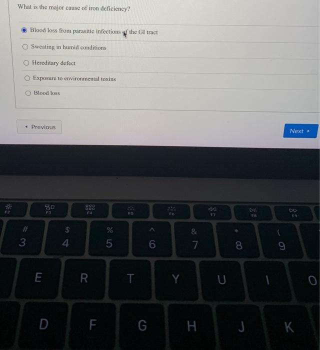 Solved How do certain polyphenols prevent iron absorption?