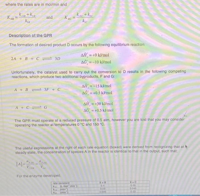 BLT Specialty Chemicals Inc. has hired your team to