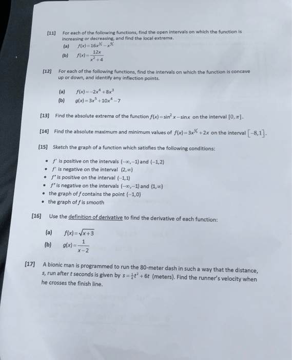 Solved DL Calculus ! Study Questions For Midterm Exam Eva...